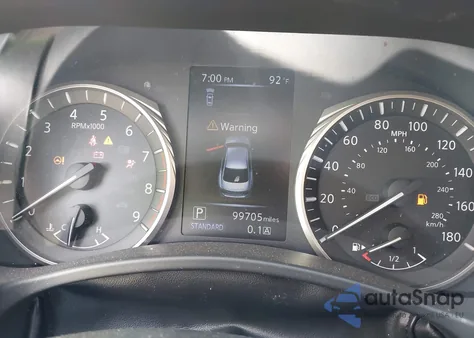 2019 Infiniti Q50 3.0T Luxe z USA, uszkodzony, nr VIN JN1EV7APXKM519048